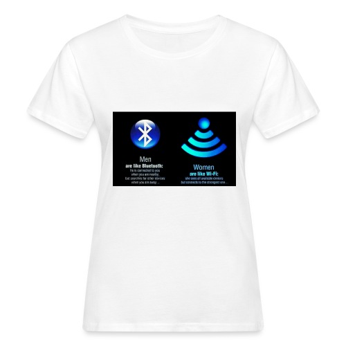 WIFI - Vrouwen Bio-T-shirt