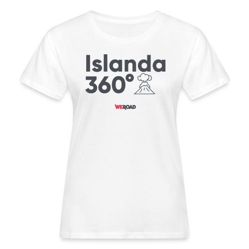Islanda 360° - T-shirt ecologica da donna