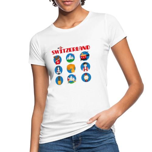 Switzerland - Frauen Bio-T-Shirt