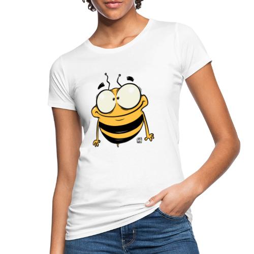 Biene fröhlich - Frauen Bio-T-Shirt