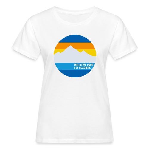 Initiative pour les glaciers - Frauen Bio-T-Shirt
