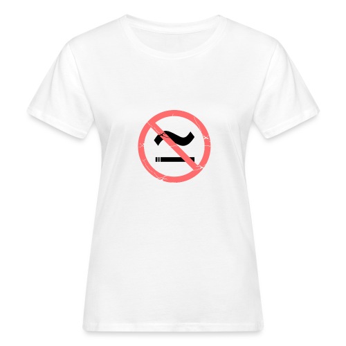 The Commercial NO SMOKING (Salmon) - Women's Organic T-Shirt