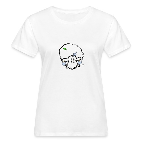 Pecore dell'albero di Natale - T-shirt ecologica da donna