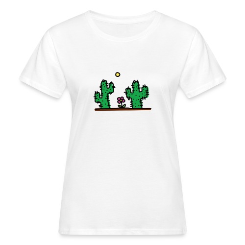 Cactus - T-shirt ecologica da donna
