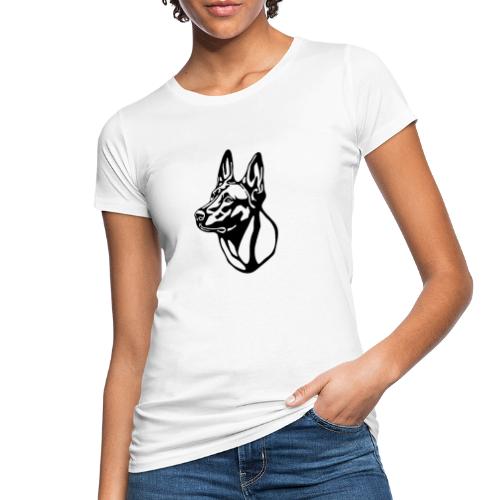 1 Malinois WHITEBackgroundohnetext - Frauen Bio-T-Shirt