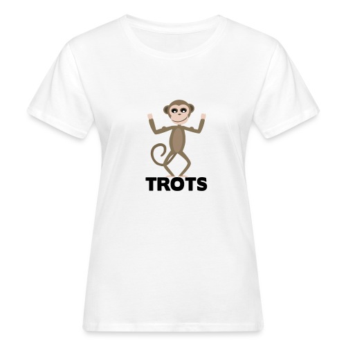 apetrots aapje wat trots is - Vrouwen Bio-T-shirt