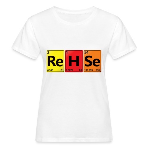 REHSE - Dein Name im Chemie-Look - Frauen Bio-T-Shirt