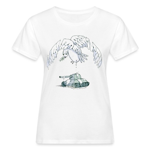 Dove of Peace - Stop the war! - Women's Organic T-Shirt