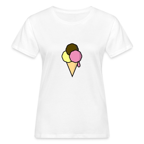 Food: Eis - Frauen Bio-T-Shirt