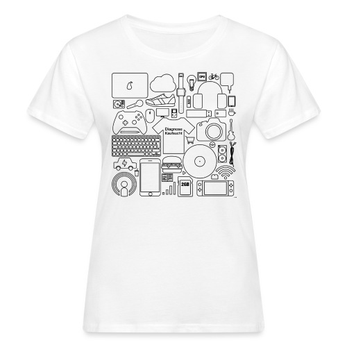 Kaufsucht - Frauen Bio-T-Shirt