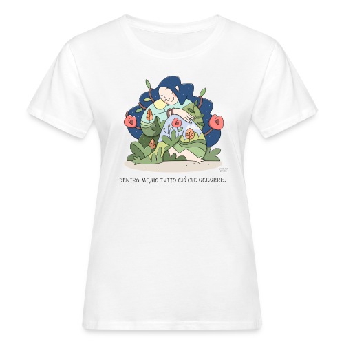 Dentro Me - T-shirt ecologica da donna