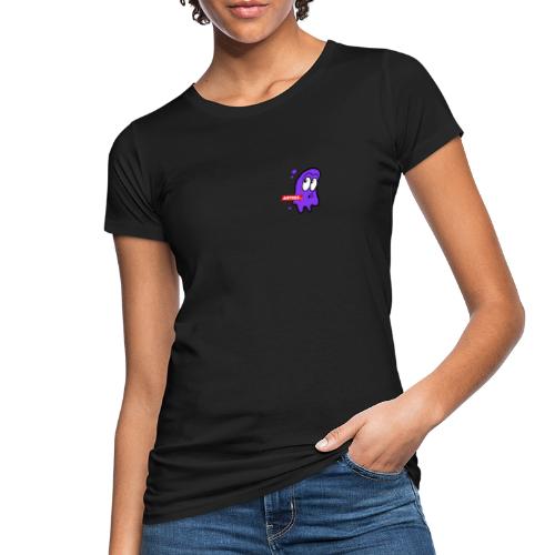 Artees GHOST Purple SMALL LOGO - Frauen Bio-T-Shirt