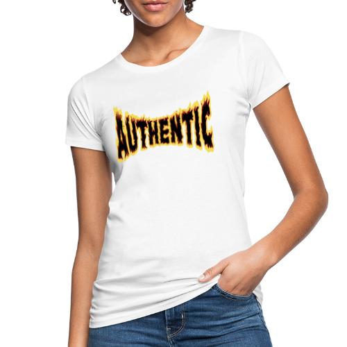 authentic on fire - Camiseta ecológica mujer