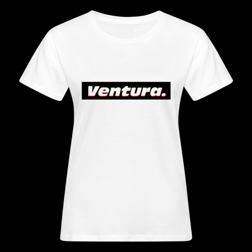 Ventura Black Logo - Vrouwen Bio-T-shirt
