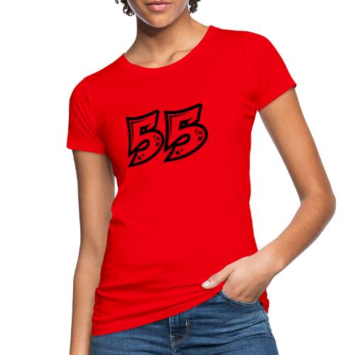 55 läpinäkyvänä - Naisten luonnonmukainen t-paita