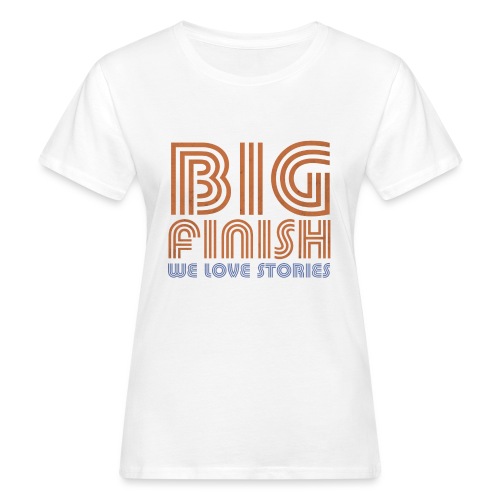 Retro Big Finish Logo - Women's Organic T-Shirt