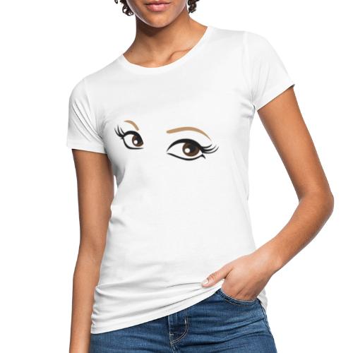 oczy - Ekologiczna koszulka damska