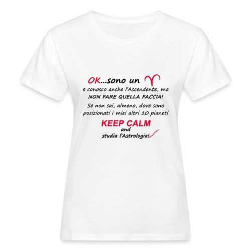 ARIETE - T-shirt ecologica da donna