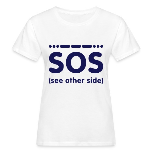 SOS - Vrouwen Bio-T-shirt