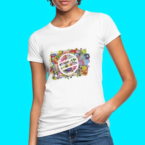 maglia logo doodle - T-shirt ecologica da donna