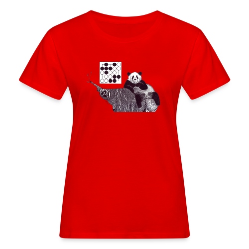 Panda 5x5 Seki - Women's Organic T-Shirt