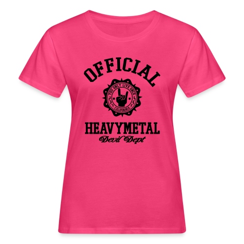 heavy metal - Women's Organic T-Shirt