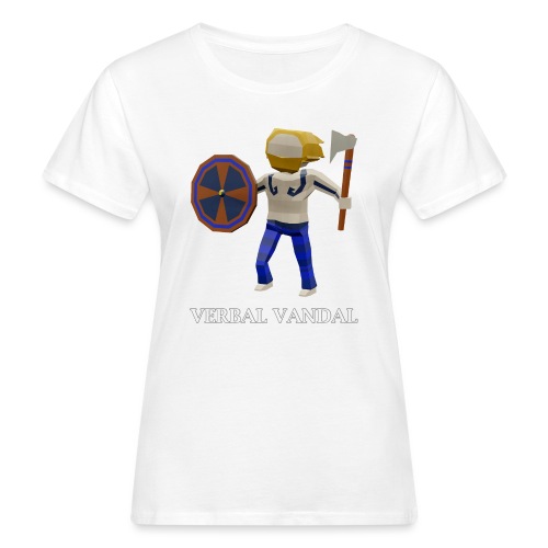 Verbal Vandal (English) - Women's Organic T-Shirt