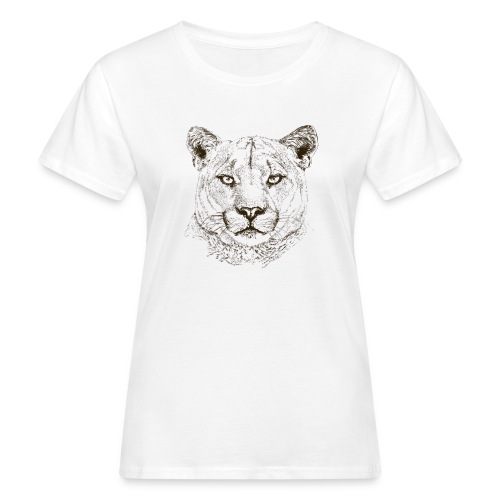Wildkatze - Frauen Bio-T-Shirt