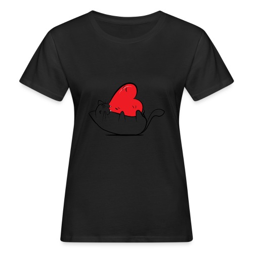 Cat Love - Vrouwen Bio-T-shirt