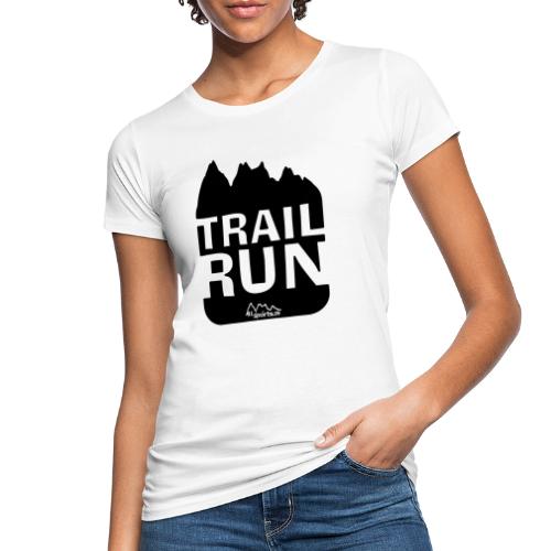 Trail Run - Frauen Bio-T-Shirt