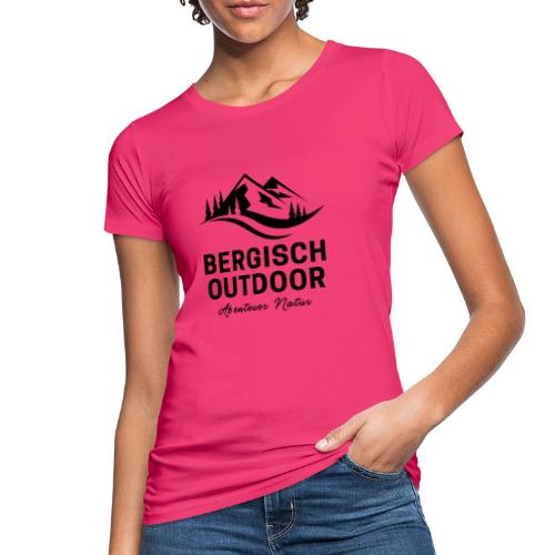 Bergisch Outdoor Logo black - Frauen Bio-T-Shirt