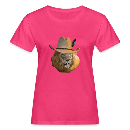 Löwe auf Safari - Frauen Bio-T-Shirt