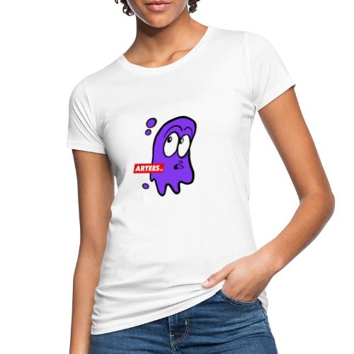 Artees GHOST Purple - Frauen Bio-T-Shirt