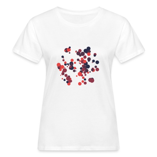 Motif cercles abstraits - T-shirt bio Femme