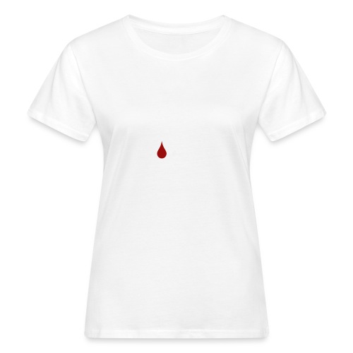 Blood Tear White - Women's Organic T-Shirt