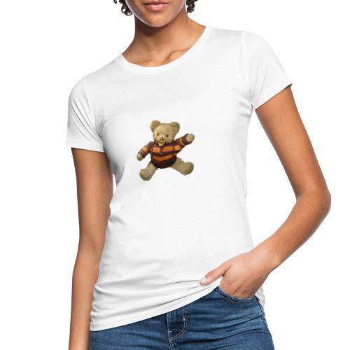 Teddybär - orange braun - Retro Vintage - Bär - Frauen Bio-T-Shirt