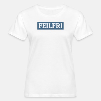 Feilfri - Økologisk T-skjorte for kvinner