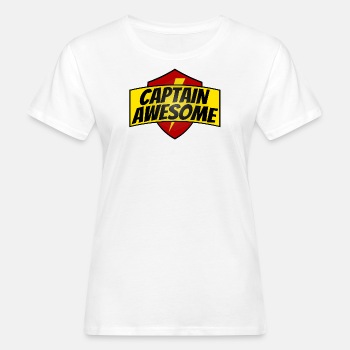 Captain Awesome - Organic T-shirt for women