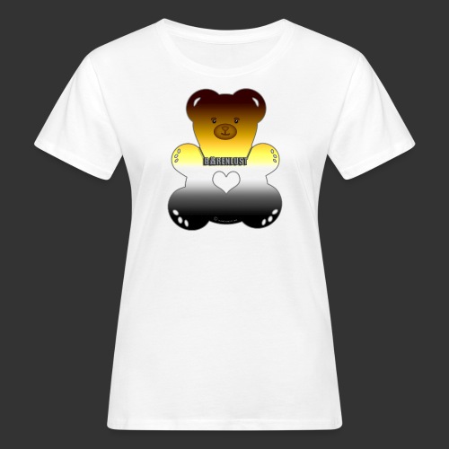 Rainbow bear in bear color - Women's Organic T-Shirt