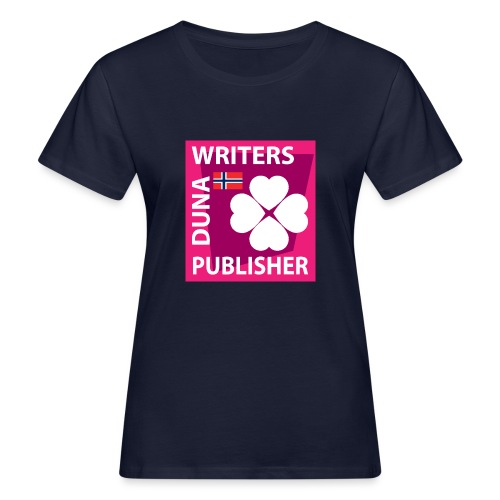 Duna Writers Publisher Pink - Økologisk T-skjorte for kvinner