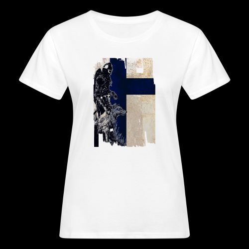 viking och varg finland - Ekologisk T-shirt dam