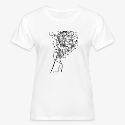 shampoo doodles - Women's Organic T-Shirt