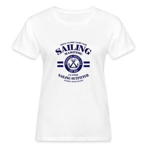 Maritime Sailing - Frauen Bio-T-Shirt