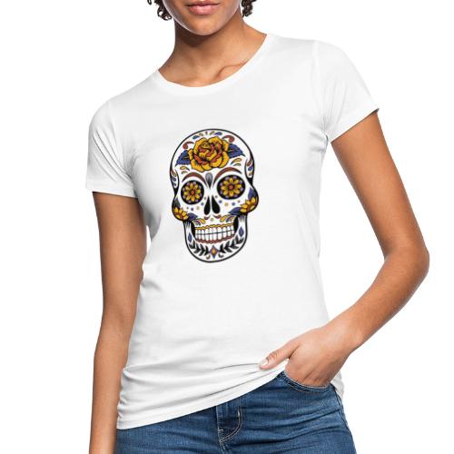 skull mexiko mexico - Frauen Bio-T-Shirt
