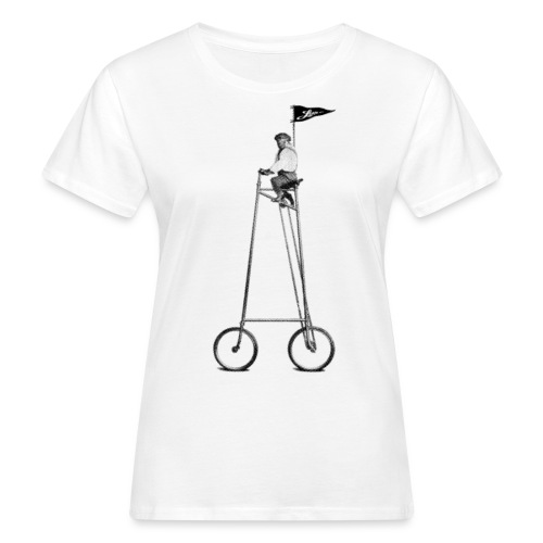 monkey tall bike - Frauen Bio-T-Shirt