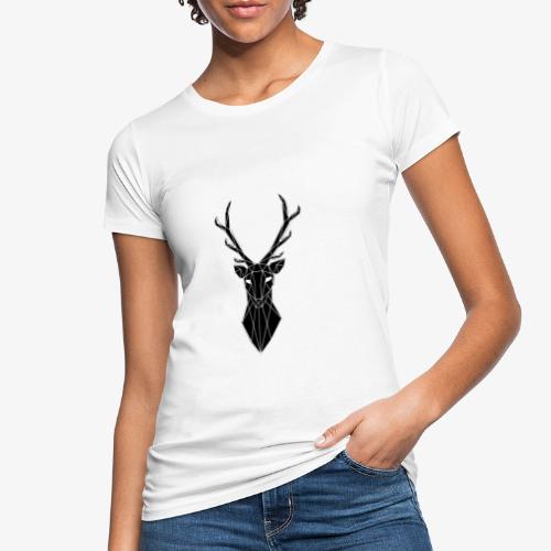 cervo stilizzato - T-shirt ecologica da donna