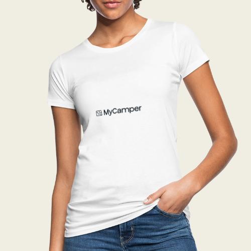 MyCamper Logo darkblue - Frauen Bio-T-Shirt