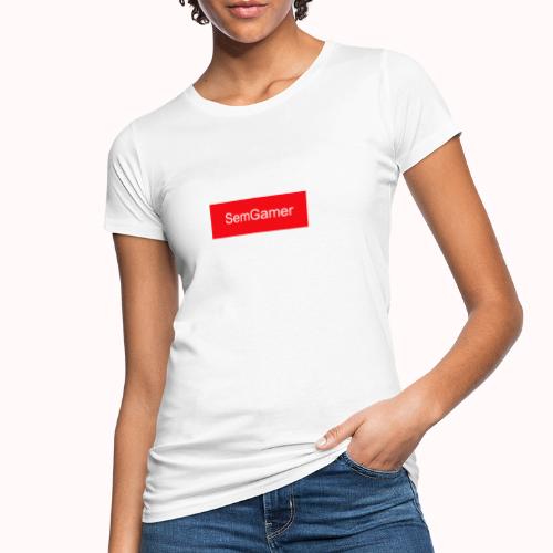 SemGamer in rood vak - Vrouwen Bio-T-shirt