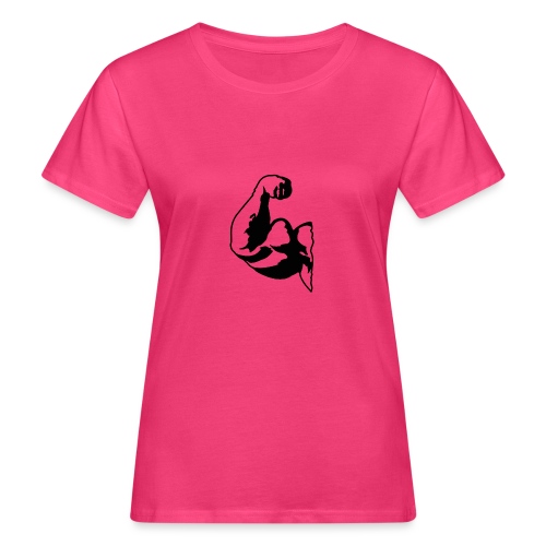 PITT BIG BIZEPS Muskel-Shirt Stay strong! - Frauen Bio-T-Shirt