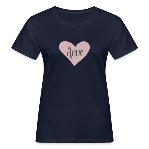 Anne - hjärta - Ekologisk T-shirt dam